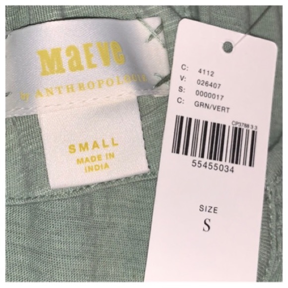 ❌SOLD❌ Anthropologie Isola Tiered Babydoll Top - Picture 7 of 9